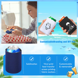 Hot Bán Tùy Chỉnh Cao Cấp Bền Đồ Uống Xách Tay Bọt Có Thể Tay Áo Đóng Mở Có Thể Làm Mát Với Logo - Product Image 3