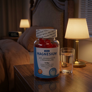 Cápsulas de Suplemento Vitamínico con Complejo de Magnesio para Adultos, OEM/ODM, Gran Venta, Mejora la Densidad Ósea, Apoyo para el Sueño, 90 Cápsulas, 24 Meses - Product Image 1