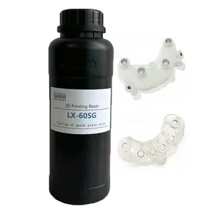 LX-60SG отливка направляющей пластины, смола, УФ-отверждение, 3D-печать, Стоматологическая хирургическая направляющая, смола, Стоматологическая Смола