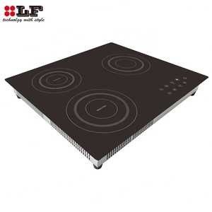 เตาแม่เหล็กไฟฟ้าแบบไฮบริด3หัวในตัวสำหรับเครื่องใช้ในครัว - Product Image 5