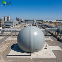 Usine de biogaz entièrement automatique : technologie de fermentation et d'extraction, cuve sous pression, moteur, capacité personnalisable, écologique, faible consommation