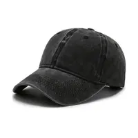 مصنع الجملة الدنيم قبعة بيسبول s غسلها القطن طرز قابل للتعديل تنفس قبعة بيسبول