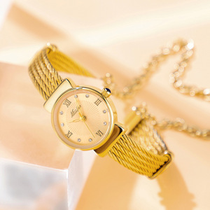 Reloj de Pulsera Minimalista de Alta Gama, Nuevo Estilo de Moda, Reloj de Cuarzo Impermeable de Acero Inoxidable para Mujer - Product Image 3