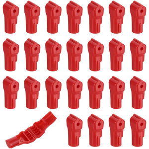 Hookei RTS Anti-vol Peg Crochet Stop Lock Affichage Rouge En Plastique Au Détail Sécurité Pegboard Crochet Stopper Serrures - Product Image 2