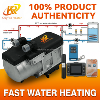 Chauffage de stationnement à eau 12V 5KW à essence/diesel avec télécommande pour préchauffage du moteur de véhicule