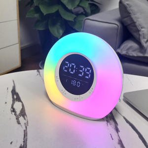 Enceinte portable RGB FM avec chargeur sans fil pour téléphone portable, horloge, alarme, home cinéma, 5.0, 5W, <span class=keywords><strong>LED</strong></span> clignotante - Product Image 3
