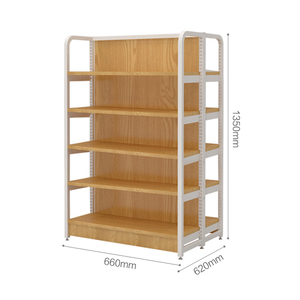 Kệ Siêu Thị Bằng Gỗ Kim Loại Chất Lượng Tốt Bán Sỉ Từ Nhà Máy Trung Quốc - Product Image 3