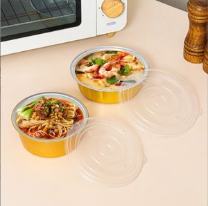 Vasos Desechables Redondos de Aluminio de 125 ml con Tapa de PP, Mini Bandeja para Pasteles, Contenedor de Grado Alimenticio - Product Image 1