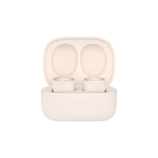 Entry Level True Wireless Stereo Earbuds Small Size Bean Shape Earphones with LED Battery Indicator and JL Chip for Music