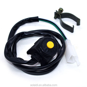 Interruptor de arranque y apagado de motocicleta, botón de arranque y parada Universal, piezas de Go-Kart para bicicleta de bolsillo ATV Quad Dirt Pit Bike - Product Image 5