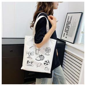 Nouveau sac en toile de <span class=keywords><strong>lin</strong></span> de grande taille à la mode, sac à main décontracté à bandoulière unique pour étudiants <span class=keywords><strong>japonais</strong></span> avec fermeture éclair - Product Image 3