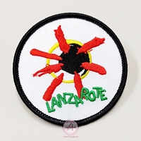 Personnalisez votre logo Écusson de broderie 3D de forme arrondie avec crochet et boucle à coudre Écussons de grande taille pour sweats à capuche