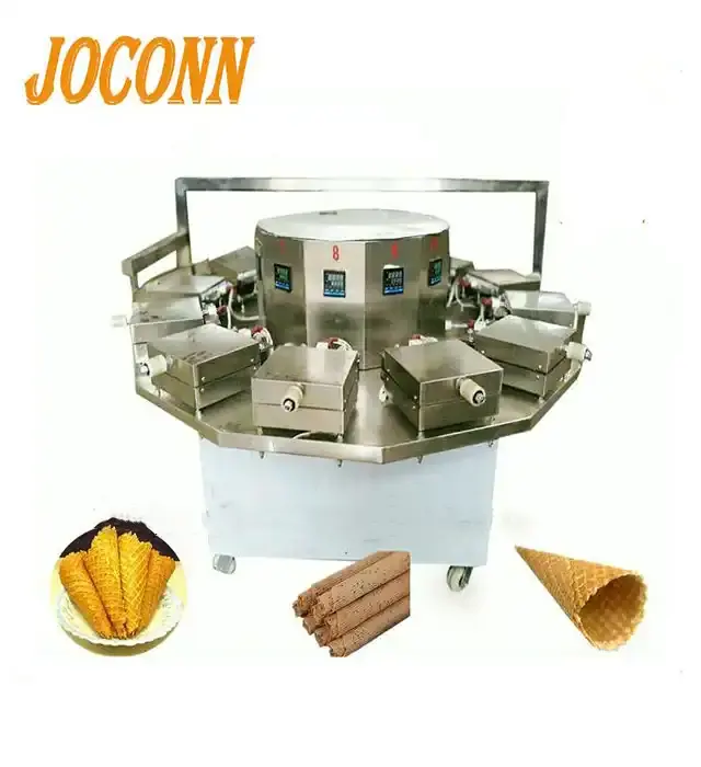 Egg roll Crispy biscuit roll making machine/ Ice cream cone wafer biscuit crunchy cookie machine