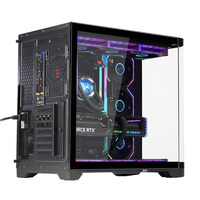 LY Hot Sell Gaming case Computer Supporting RGB Fans Atx case Gaming Pc case Desktop Cabinet Gamer RGB Boitier Pc Gamer