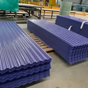 Lembar baja galvanis berwarna terlapis PPGI lembaran berlubang logam bergelombang untuk konstruksi pabrik Tiongkok - Product Image 6