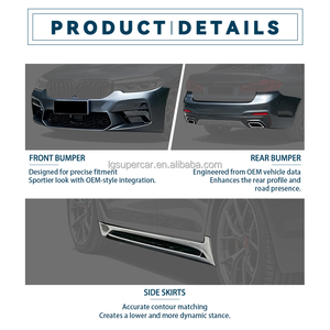 Kit carrosserie complet très demandé pour BMW Série 5 G30 2017-2020 520i 530i 540i 520d <span class=keywords><strong>530d</strong></span>, style M5 Competition G30 2019 (facelift) - Product Image 3