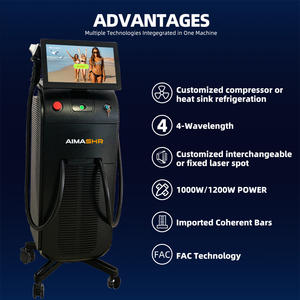 Appareil d'épilation au laser à diode Alexander 1200W approuvé CE, qualité médicale, 755+808+1064nm, épilateur multi-longueurs d'onde - Product Image 2