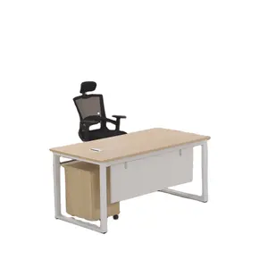 Escritorio ejecutivo moderno, muebles de oficina de gama alta, mesa de escritorio de oficina ejecutiva moderna