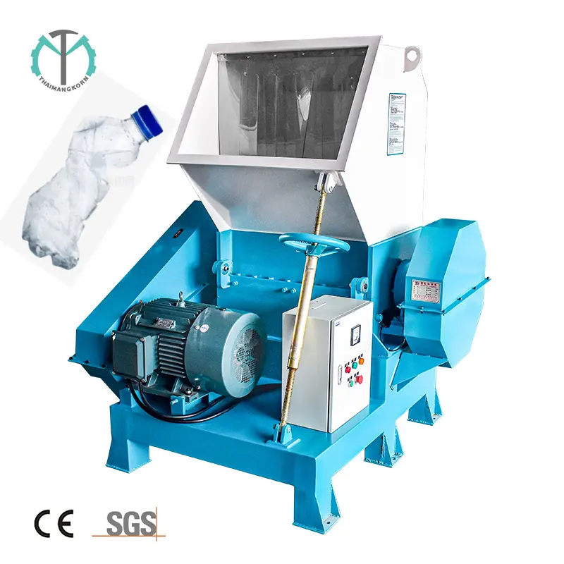 Nhựa HDPE LDPE LLDPE PVC PP Túi Chai PET chất thải nhựa máy nghiền băm nhỏ Shredder Máy Nghiền nhựa máy nghiền