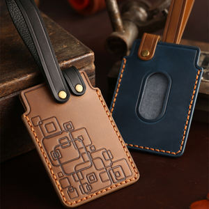 Funda de cuero para llave para LEXUS LX 570 IS LS 500H BYD Hongqi He5 He7 Toyota Honda Buick E4 E5 <span class=keywords><strong>Tesla</strong></span> Modelo 3 S Y LYNK & CO 03 ZEEKR 001 - Product Image 1