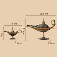 Prix usine brûleur d'encens 9cm petite lampe arabe forme encens centés encensoir Antique porte-poudre maison décor cadeau