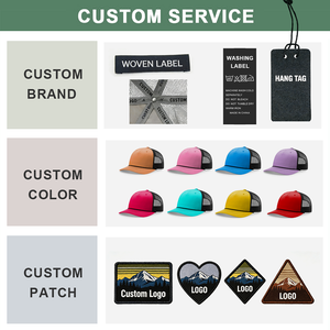 <span class=keywords><strong>Gorra</strong></span> Trucker de 5 Paneles con Logotipo Bordado Personalizado, de Alta Calidad, para Deportes, de Malla de Algodón 112, para <span class=keywords><strong>Hombre</strong></span> - Product Image 2