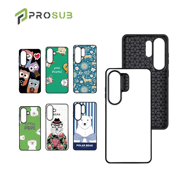 Prosub 2D TPU PC Sublimation Blank Phone Case DIY Printed Cover With Aluminum Plate for Samsung S26 Series