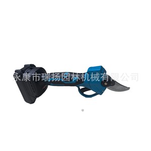 Tijeras de podar eléctricas inalámbricas con capacidad de corte de 27 mm, funcionan con batería recargable para podar árboles en jardines exteriores. - Product Image 1