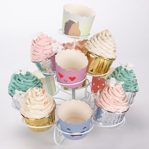 Tree Shaped Cupcake Stand 13 Cup Metal Dessert Display Rack For Birthday Party Table Decorations - Product Image 1