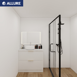 Produsen Furnitur Modern Mewah Allure, Lemari Modular Kustom untuk Apartemen, Kabinet Kamar Mandi Gaya Pantry, <span class=keywords><strong>Craigslist</strong></span> - Product Image 1