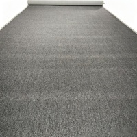 Moquette bouclée en stock, moquette commerciale mur à mur, résistante à l'usure et aux taches, en PP, pour bureaux, hôtels et événements
