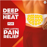 ThermaCare Advanced Lower Back & Hip HeatWraps, soulagement de la douleur, chaleur pendant 16 heures, personnalisable.