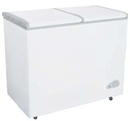 725L Doppeltüren Günstige elektrische manuelle Frost Larder Gefrier schrank Hersteller Chest Freezer