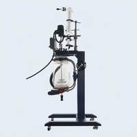 Ketel Reaksi Kaca Dinding Ganda Digital Anti-Ledakan 100L Model Angkat dan Putar ZYSF-100LEX-HT