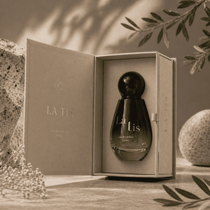 Luxury Empty Glass Perfume <b>Bottle</b> With Spherical Cap, Elegant Gradient Vessel, Exquisite Paper Gift <b>Box</b> Packaging - Product Image 3