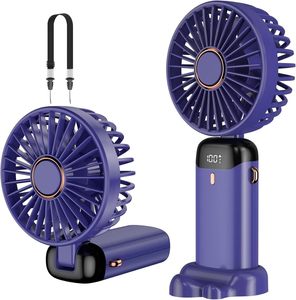 2026 New USB Handheld <b>Fan</b> Mini Portable Charging Foldable Plastic Electric <b>Fan</b> for Office & Student Car Outdoor Use Perfect Gift - Product Image 5