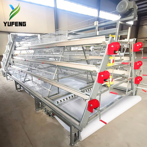 Jaula para Gallinas Ponedoras <span class=keywords><strong>de</strong></span> 3 y 4 Niveles, Jaulas para Pollos Tipo A Galvanizadas en Oferta, Jaula para Gallos Totalmente Automatizada, Equipo para Granjas Avícolas - Product Image 3