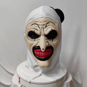Masque de Clown d'Halloween en Latex Ensanglé, Masque Complet pour Cosplay d'Horreur, Accessoire de Costume de Fête - Product Image 4
