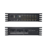 Amplificateur DSP de voiture OEM personnalisé HIFI-K10 Plus Classe AB 8*50W 4CH, processeur audio DSP H500, système audio de voiture Bluetooth, modification