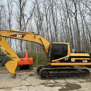 Pelles d'occasion Pelleteuse sur chenilles Caterpillar CAT 320B 20 tonnes 18 tonnes 21 tonnes Pelleteuse d'occasion peinture originale CAT à vendre - Product Image 1