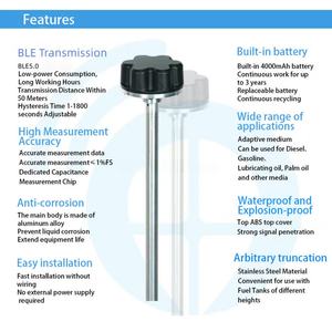 Sistem Pemantauan Bahan Bakar Manajemen Armada - Sensor Truk Nirkabel dengan BLE/GSM Anti-Pencurian - Product Image 4