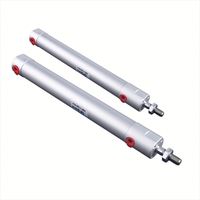 Cylindre à simple action MK504A MKZ3028-BPKG/G/US/3D/3G avec capteur à cellule GMR en acier inoxydable chromé dur