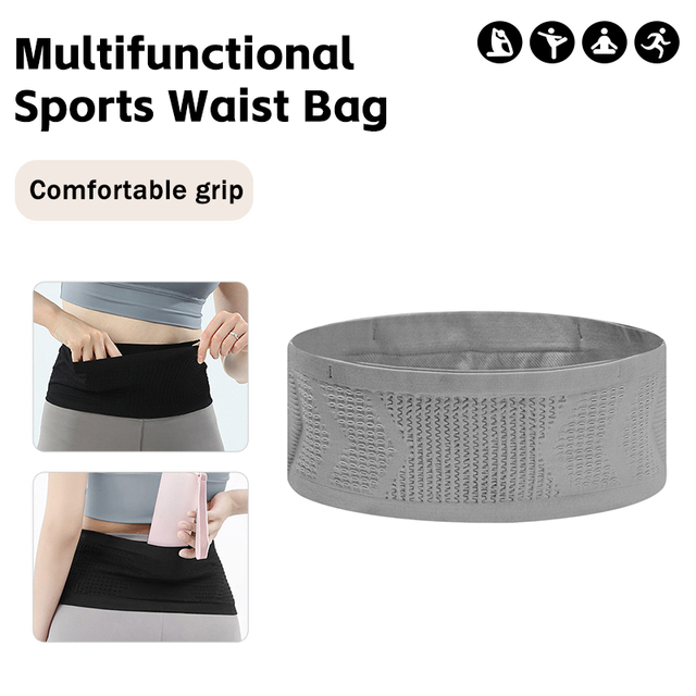 Lightweight Fitness Jogging Gym Sports Runner Running Belt with Kettle Holder and Waist Pocket