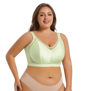 <span class=keywords><strong>Reggiseno</strong></span> Plus Size con Copertura Totale dalla Coppa C alla G, <span class=keywords><strong>Senza</strong></span> Ferretto, Traspirante, <span class=keywords><strong>Senza</strong></span> Cuciture, con Coppe Sottili e Comfort Elevato - Product Image 5