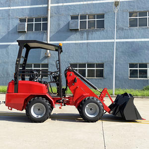 La Chine a articulé 800kg 1000kg hydrostatique Diesel/électrique Mini chargeuse sur pneus 4WD Mini chargeur pelle chargeur <span class=keywords><strong>à</strong></span> <span class=keywords><strong>vendre</strong></span> - Product Image 3