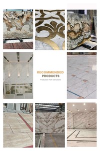 2024 nóng hiện đại màu vàng <span class=keywords><strong>travertine</strong></span> trong nhà hình bầu dục thực tế nhiều người bàn ăn thiết kế thanh lịch Bàn hội nghị - Product Image 6