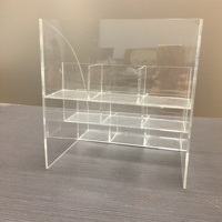 Boîte présentoir de bonbons en acrylique, boîte de rangement de haute qualité, conteneur alimentaire en acrylique, boîte organisateur de maquillage, boîte