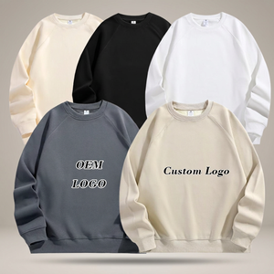 เสื้อสเวตเชิ้ตคอกลมผู้ชาย ลายสัตว์ ผ้าฟลีซ ซับในผ้าฝ้าย 100% ทรงปกติ สวมใส่สบายสำหรับฤดูหนาว รับทำโลโก้ตามสั่ง บริการ OEM - Product Image 3