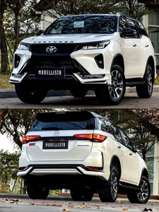 สปอยเลอร์กันชนหน้าและหลัง <span class=keywords><strong>Fortuner</strong></span> รุ่นใหม่ ปี 2026+ สไตล์ <span class=keywords><strong>Modellista</strong></span> ชุดแต่งเพิ่มเติมสำหรับปี 2021-2026 - Product Image 5
