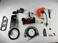 Compresseur d'air pour voiture DC 12V, manomètre pour voiture, mini gonfleur de pneus portable en métal, pompe à air 150psi